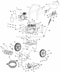Part Location Diagram of 310924003 Homelite Unloader kit