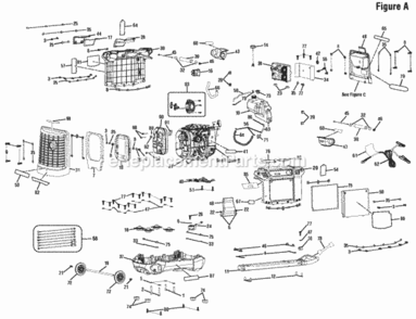Page A Diagram and Parts List for RYI2200A  Ryobi Generator