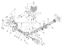 Page A Diagram and Parts List for 200G Ryan  809005001 Ryobi Leaf Blower / Vacuum