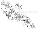 Part Location Diagram of 791-180025 Ryobi Engine Hardware Kit