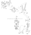 Page B Diagram and Parts List for 274 Ryan  609038501-809003000 Ryobi Trimmer
