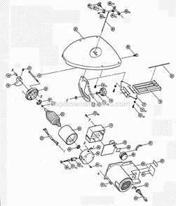 Part Location Diagram of 460001000 Ryobi External Retaining Ring