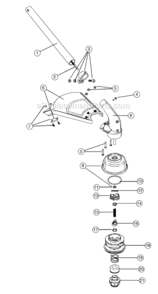 Part Location Diagram of 791-181772 Ryobi Reel, Speed Spool