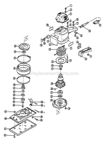 Part Location Diagram of 6900593 Ryobi Thrust Wash
