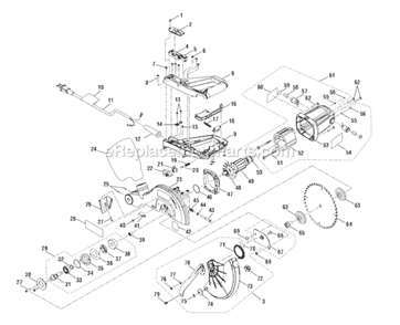 Part Location Diagram of 80006014027 Ryobi ASSEMBLY DUST BAG