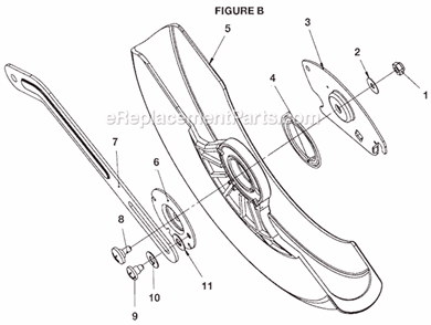 Part Location Diagram of 270573000 Ryobi Lower Guard Pivot Plate