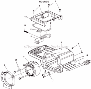 Part Location Diagram of 303431000 Ryobi Handle Cover