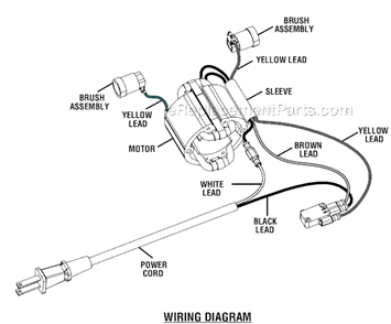 Page C Diagram and Parts List for TS1343L  Ryobi Miter Saw