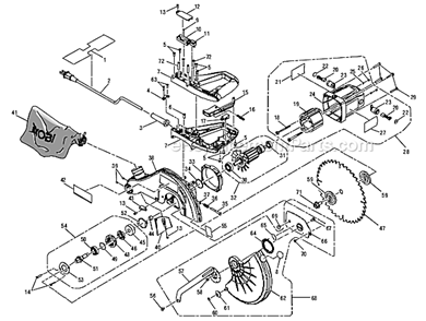 Part Location Diagram of 089006017074 Ryobi Return Spring