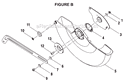 Page B Diagram and Parts List for TS1550  Ryobi Miter Saw