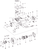 Page E Diagram and Parts List for TS1550  Ryobi Miter Saw