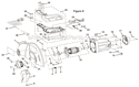 Page E Diagram and Parts List for TS1552DXL  Ryobi Miter Saw