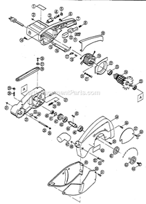 Part Location Diagram of 6180008 Ryobi Spring,coil W201s Ts254 Ts251u
