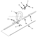 Part Location Diagram of GM300038 Ryobi Grip
