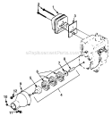 Page F Diagram and Parts List for UT-26027  Ryobi Trimmer