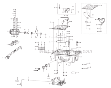 Part Location Diagram of 412042001 Ryobi Ext. Tooth Lockwasher D5
