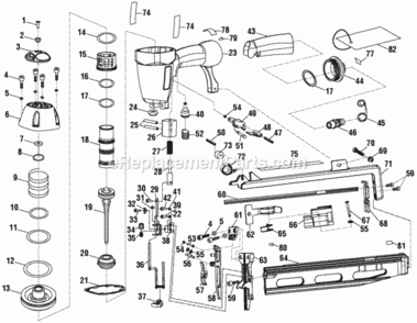 Part Location Diagram of 079077005054 Ryobi Pin Retainer