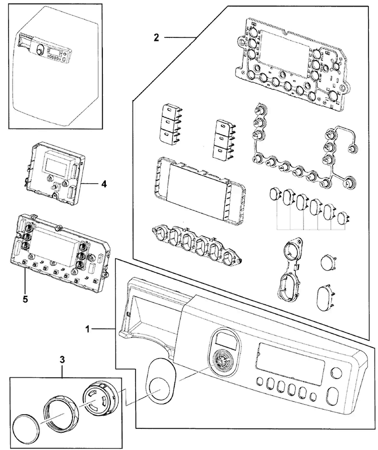 Control Panel Diagram and Parts List for WF448AAP XAA-0000 Samsung Washer