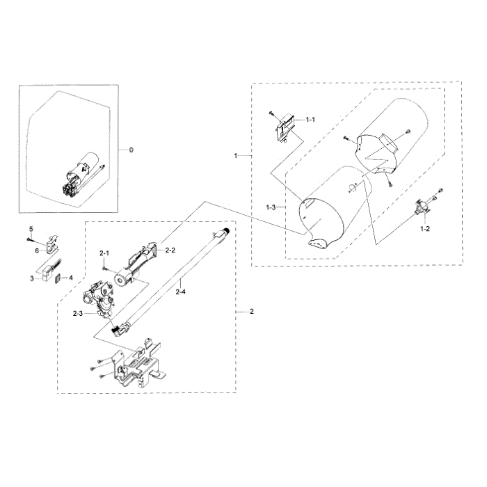 Duct And Burner Diagram and Parts List for DV42H5600GW A3-00 Samsung Dryer