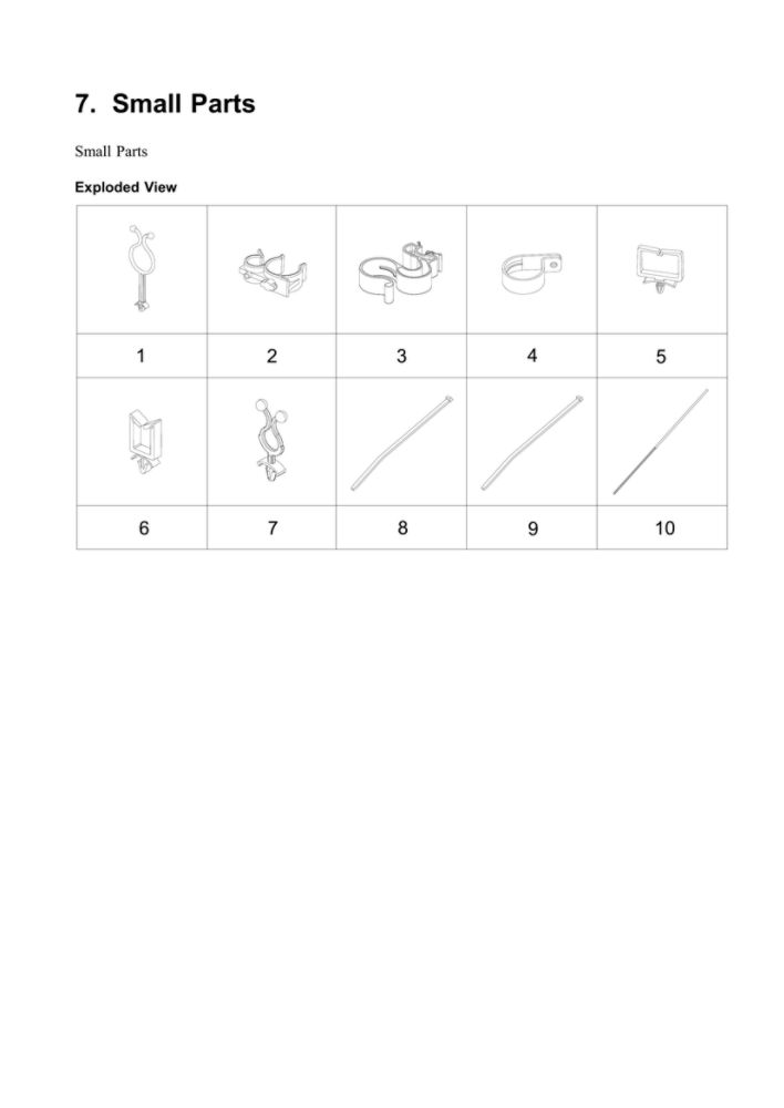 Small Parts Diagram and Parts List for WF50R8500AV US-01 Samsung Washer