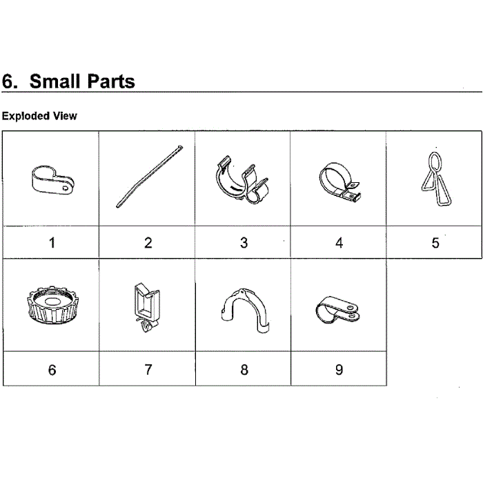 Small Diagram and Parts List for WA52M7750AW A4-00 Samsung Washer