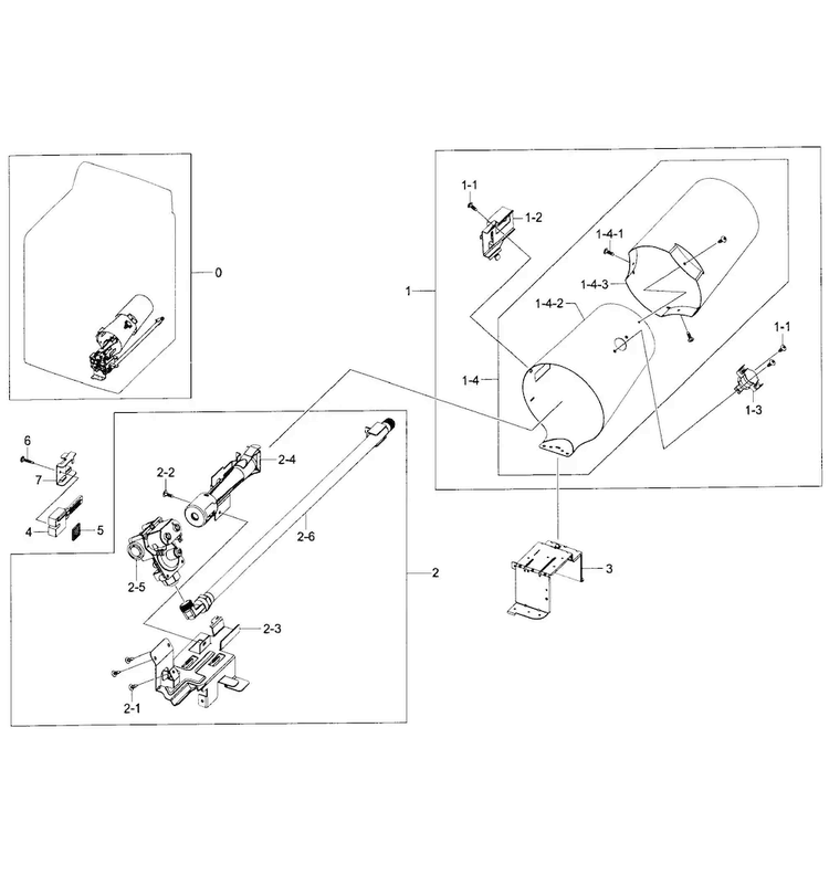 Heater Assy Diagram and Parts List for DV422GWHDWR AA-0001 Samsung Dryer