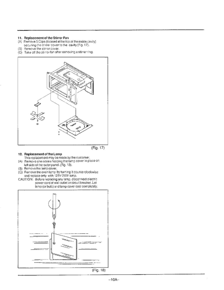 Disassembly/parts Replacement Page 4 Diagram and Parts List for MW2030U XAA Samsung Microwave