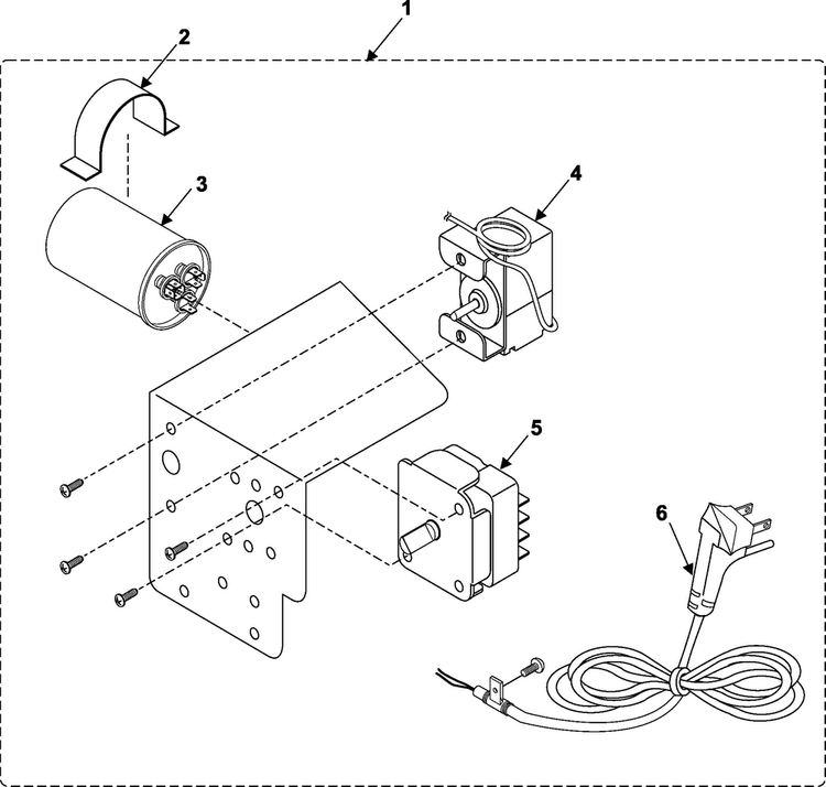 Control Assembly Diagram and Parts List for AW0510 XAA Samsung Air Conditioner