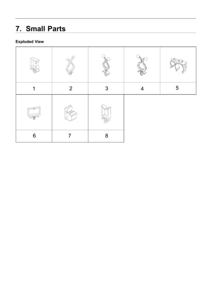 Small Parts Diagram and Parts List for DVG54R7600W A3-00 Samsung Dryer