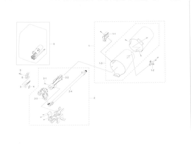 Duct Heater Diagram and Parts List for DV45K7600GW A3-0000 Samsung Dryer