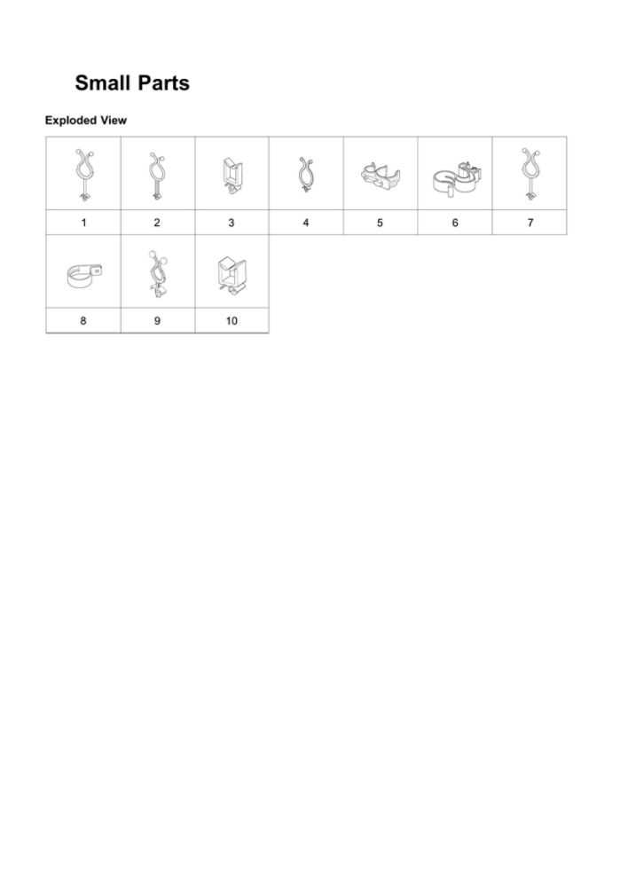 Small Parts Diagram and Parts List for WF45N5300AW US-51 Samsung Washer