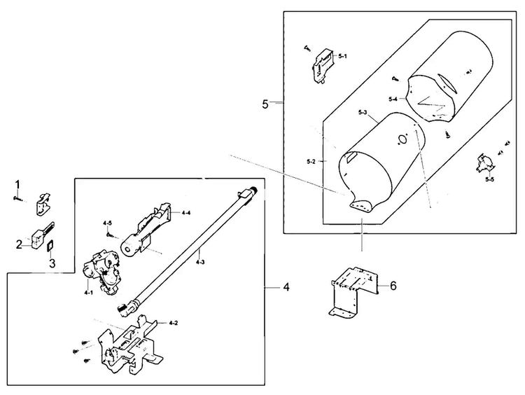 Heater Assy Diagram and Parts List for DV220AGW XAA Samsung Dryer