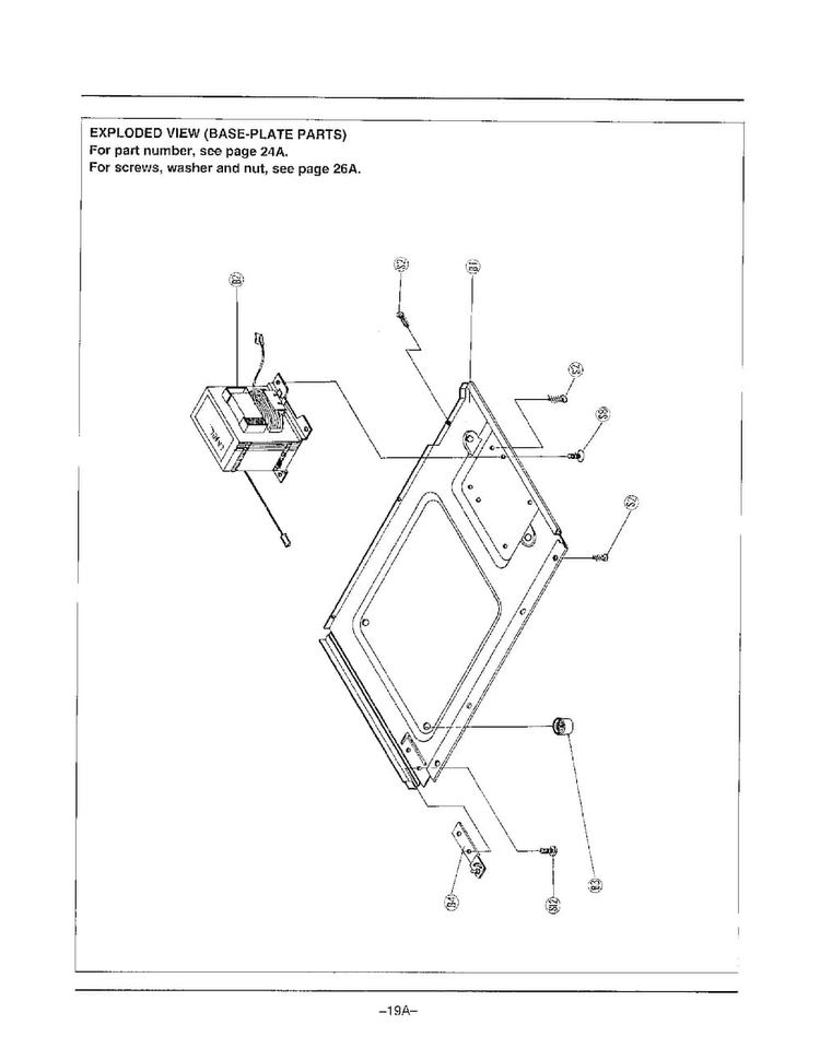 Parts List Page 2 Diagram and Parts List for MW2030U XAA Samsung Microwave