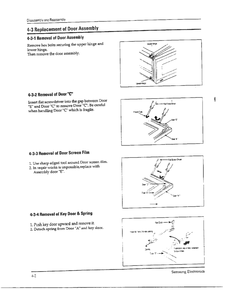 Disassembly And Reassembly Page 2 Diagram and Parts List for MW5580W XAA Samsung Microwave