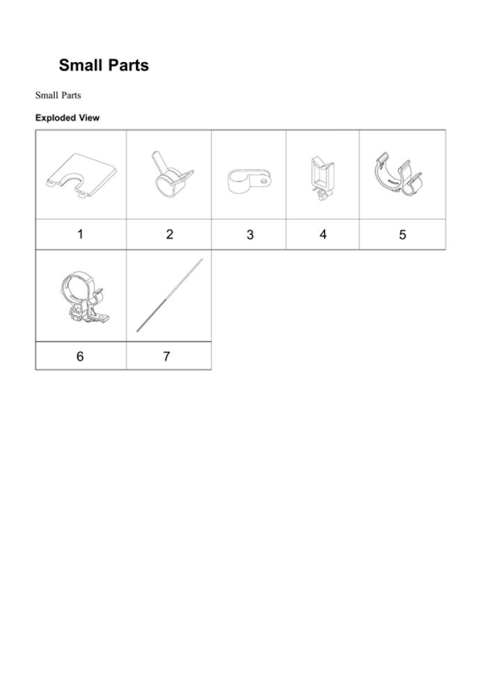 Small Parts Diagram and Parts List for WA50R5200AV A4-00 Samsung Washer