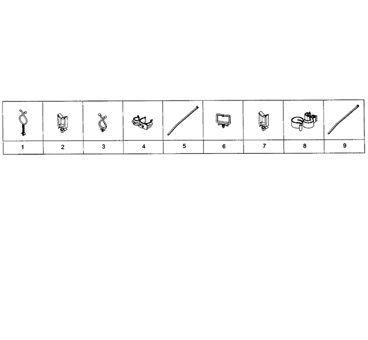 Small Parts Diagram and Parts List for WF501ANW XAA-0001 Samsung Washer
