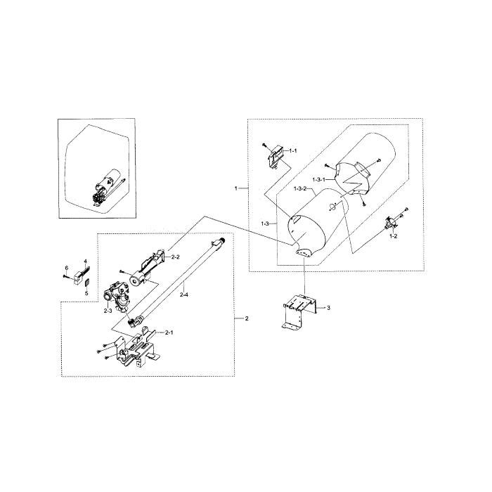 Duct And Burner Diagram and Parts List for DV5471AGP XAA-04 Samsung Dryer