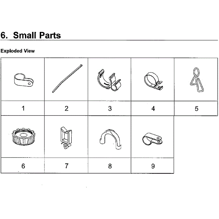 Small Diagram and Parts List for WA54M8750AV A4-00 Samsung Washer
