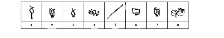 Accessories Diagram and Parts List for WF511ABR XAA-0000 Samsung Washer