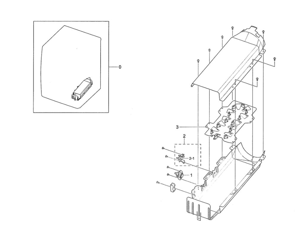 Duct Heater Diagram and Parts List for DVE45R6100C A3-00 Samsung Dryer