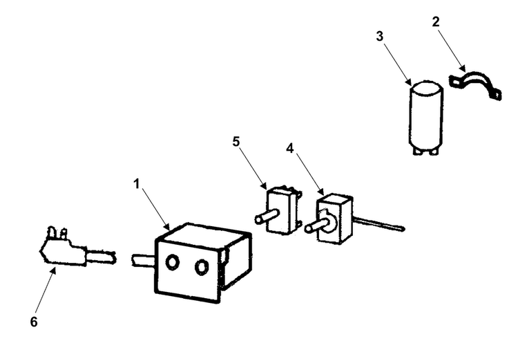 Control Assembly Diagram and Parts List for AW0519 XAA Samsung Air Conditioner