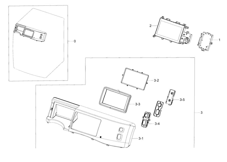 Control Panel Diagram and Parts List for WF457ARGSWR A2-0000 Samsung Washer