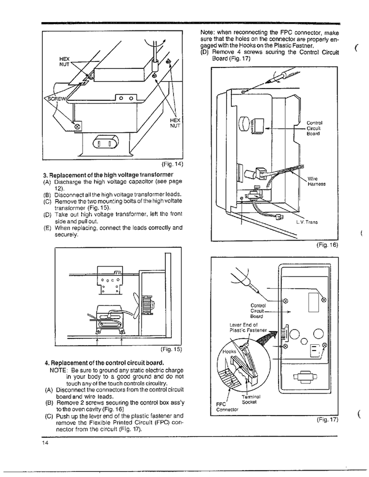 Disassembly/parts Replacement Page 2 Diagram and Parts List for MW4530U XAA Samsung Microwave