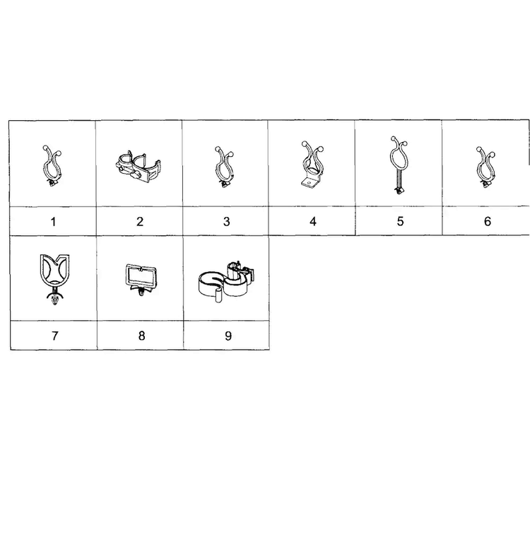 Small Parts Diagram and Parts List for WF363BTBEUF A2-0001 Samsung Washer