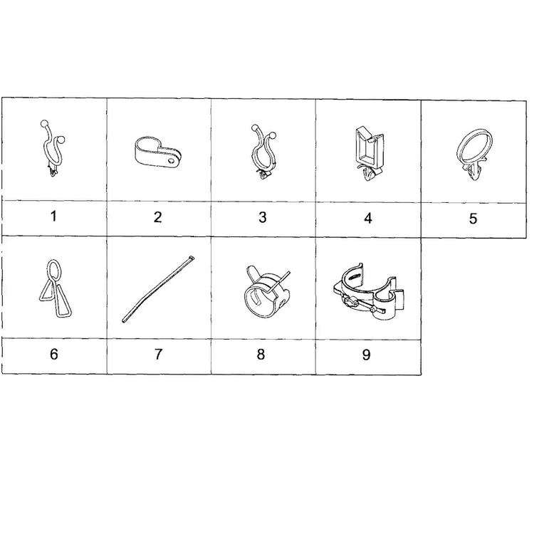 Small Parts Diagram and Parts List for WA5451ANW XAA-0002 Samsung Washer
