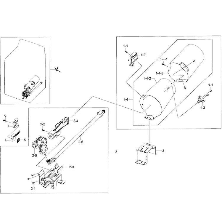 Heater Assy Diagram and Parts List for DV456GWHDSU AA-0000 Samsung Dryer