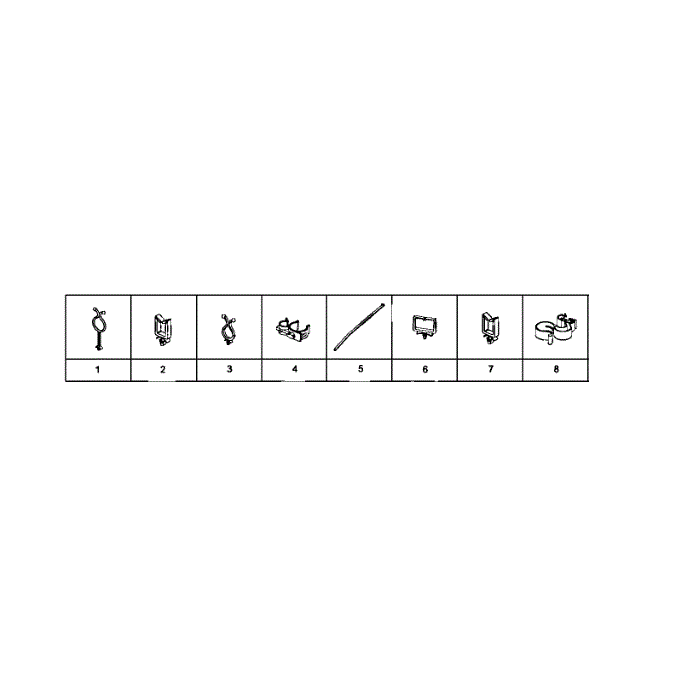 Accessories Diagram and Parts List for WF511ABR XAA-01 Samsung Washer