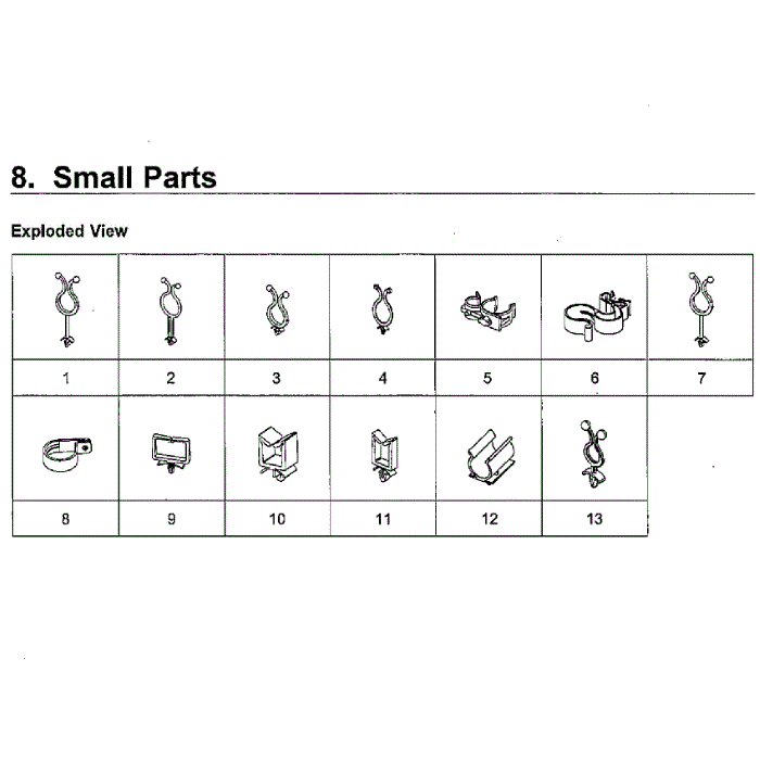 Small Diagram and Parts List for WF45M5100AW A5-00 Samsung Washer