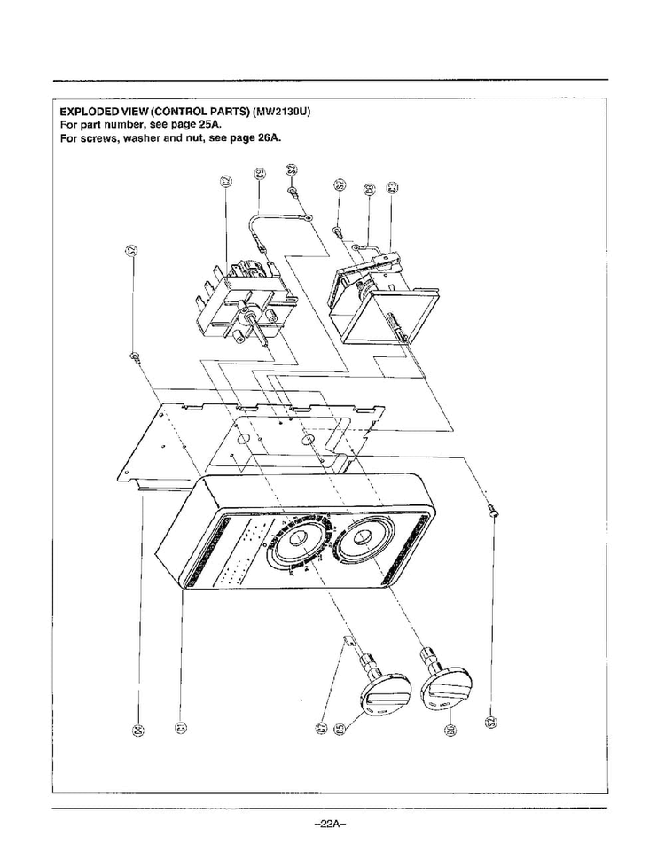 Parts List Page 5 Diagram and Parts List for MW2030U XAA Samsung Microwave