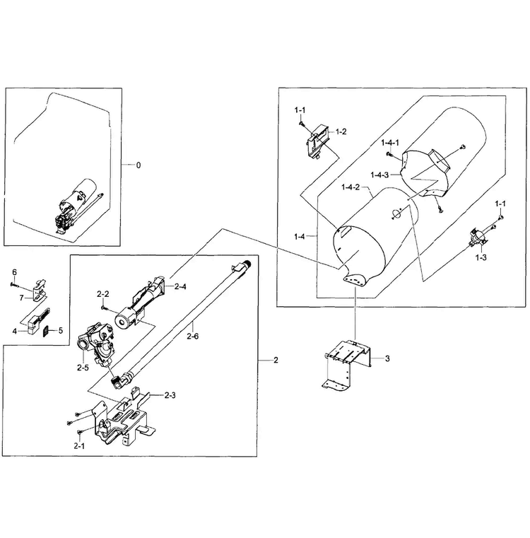 Heater Ass Diagram and Parts List for DV50F9A6GVW A2-0001 Samsung Dryer
